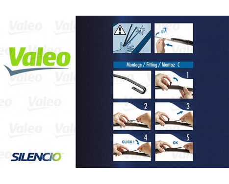 Torkarblad HYDROCONNECT 578572 Valeo, bild 2