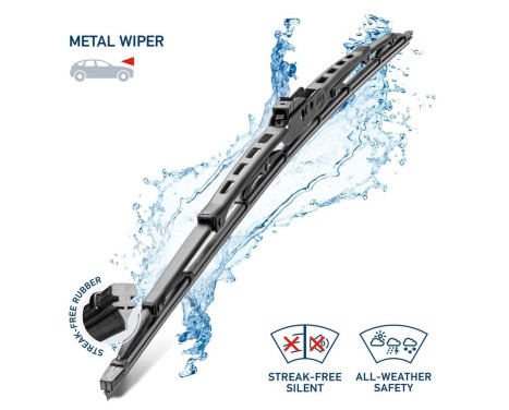 Torkarblad i metall 9XW 190 253-241 Hella, bild 4