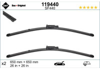 Torkarblad ORIGINAL VISIOFLEX SET 119440 SWF