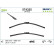 Torkarblad SILENCIO FLAT BLADE SET 574325 Valeo, miniatyr 6