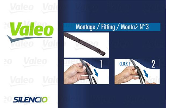 Torkarblad SILENCIO FLAT BLADE SET 577810 Valeo, bild 2