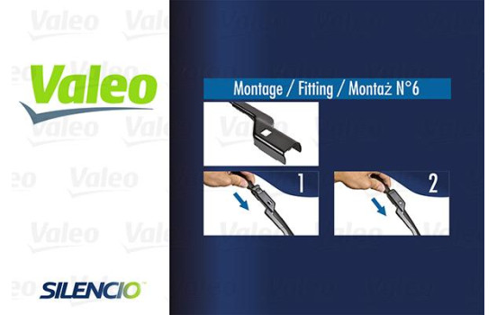 Torkarblad SILENCIO FLAT BLADE SET 577900 Valeo, bild 3