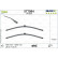 Torkarblad SILENCIO FLAT BLADE SET 577984 Valeo