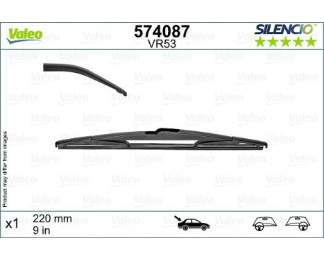 Torkarblad SILENCIO REAR 574087 Valeo