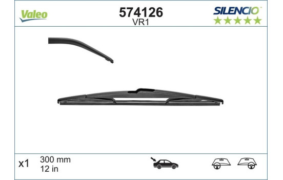Torkarblad SILENCIO REAR 574126 Valeo, bild 3