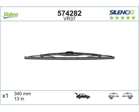 Torkarblad SILENCIO REAR 574282 Valeo, bild 4