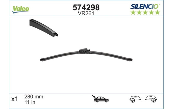 Torkarblad SILENCIO REAR 574298 Valeo, bild 5