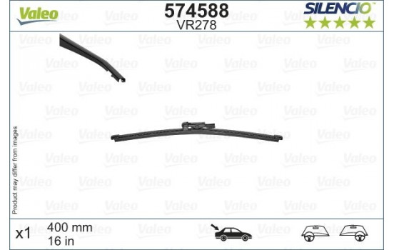 Torkarblad SILENCIO REAR 574588 Valeo