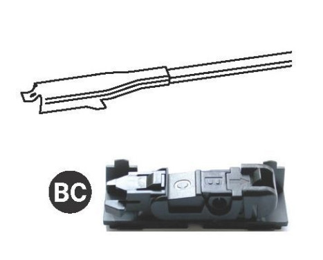 torkarblad TF530L Trico, bild 5