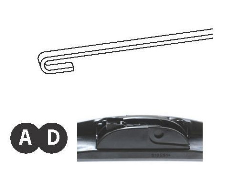 torkarblad TF550L Trico, bild 6