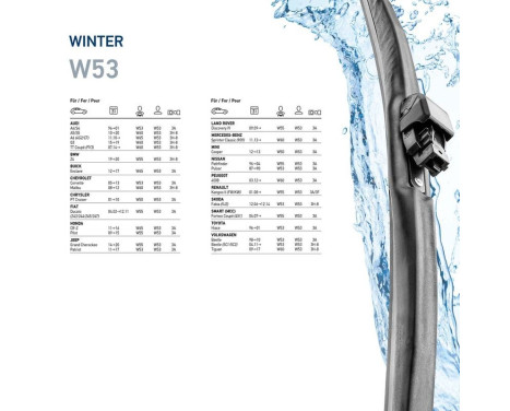 Torkarblad Vinter 9XW 358 004-211 Hella, bild 7