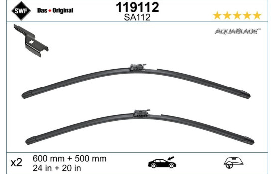 Vindrutetorkare 119112 SWF