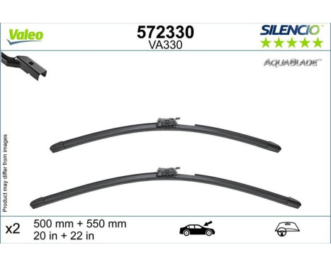 Vindrutetorkare 572330 Valeo, bild 2