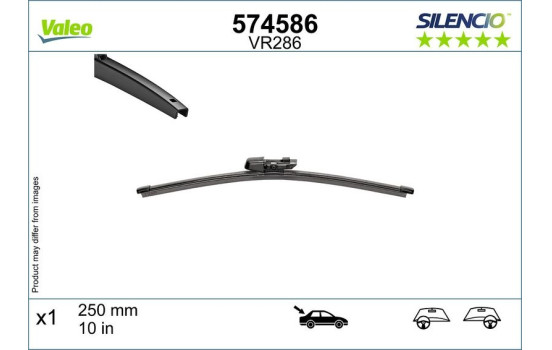Vindrutetorkare 574586 Valeo, bild 2