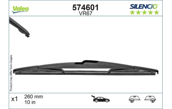 Vindrutetorkare 574601 Valeo, bild 2