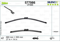 Vindrutetorkare 577986 Valeo