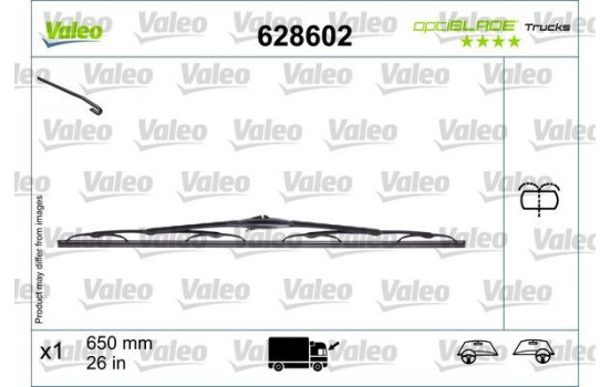 Vindrutetorkare 628602 Valeo