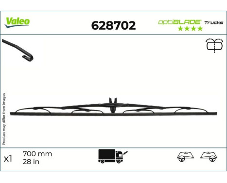 Vindrutetorkare 628702 Valeo, bild 5