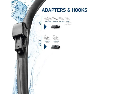 Vindrutetorkare 9XW 358 061-151 Hella, bild 6