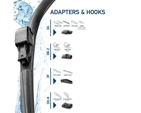 Vindrutetorkare CLEANTECH 9XW 358 061-231 Hella, bild 6