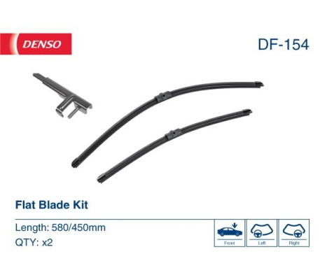 Vindrutetorkare DF-154 Denso