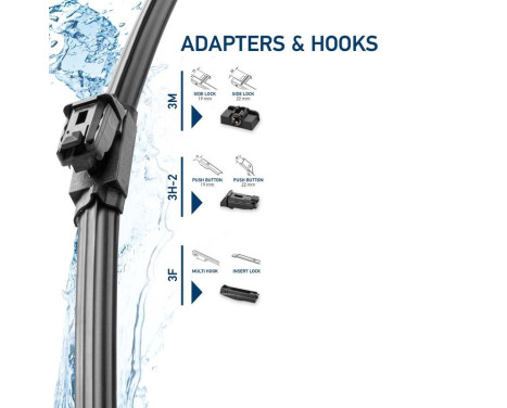Vindrutetorkare EasySets 9XW 358 164-051 Hella, bild 6