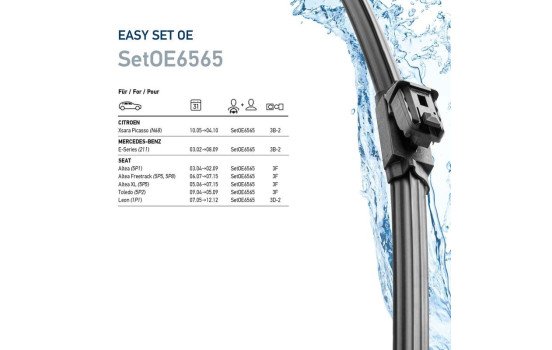 Vindrutetorkare EasySets 9XW 358 164-151 Hella, bild 7