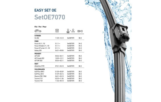Vindrutetorkare EasySets 9XW 358 164-161 Hella, bild 7