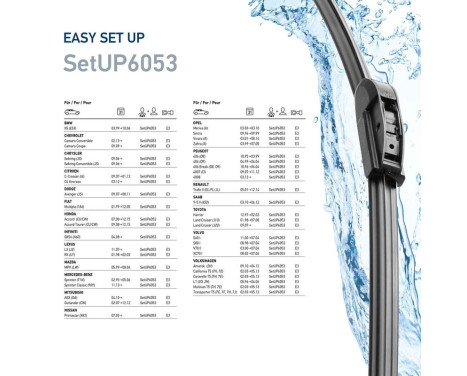 Vindrutetorkare EasySets 9XW 358 164-301 Hella, bild 7