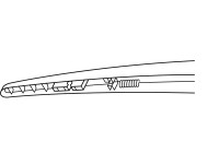 Vindrutetorkare EX180 Trico