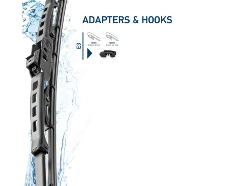 Vindrutetorkare i metall 9XW 178 878-281 Hella, bild 6