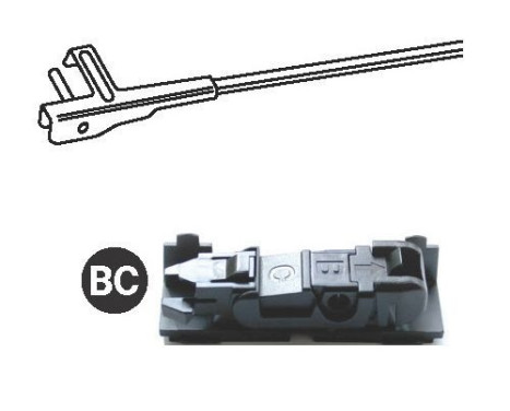 Vindrutetorkare TF600L Trico, bild 4