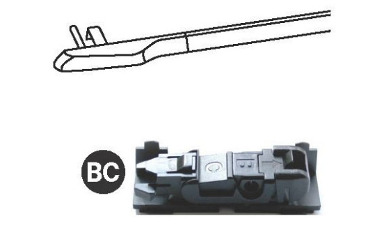 Vindrutetorkare TF800L Trico