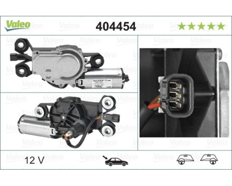 Vindrutetorkarmotor ORIGINAL PART, bild 6