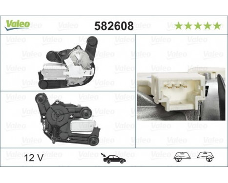 Vindrutetorkarmotor ORIGINAL PART, bild 6
