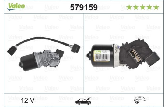 Vindrutetorkarmotor ORIGINAL PART, bild 8
