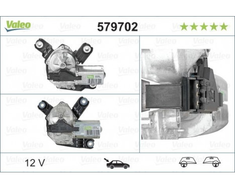 Vindrutetorkarmotor ORIGINAL PART, bild 8