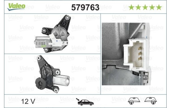 Vindrutetorkarmotor ORIGINAL PART, bild 5