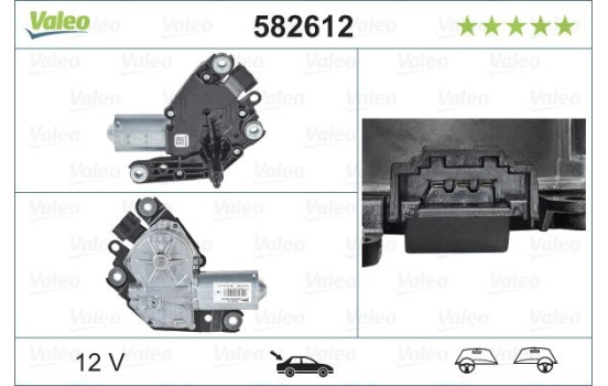 Vindrutetorkarmotor ORIGINAL PART, bild 5