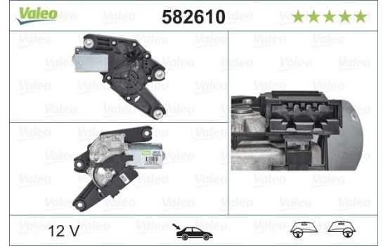 Vindrutetorkarmotor ORIGINAL PART, bild 5