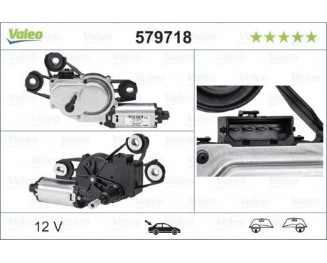 Vindrutetorkarmotor ORIGINAL PART, bild 5