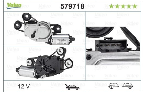 Vindrutetorkarmotor ORIGINAL PART, bild 5