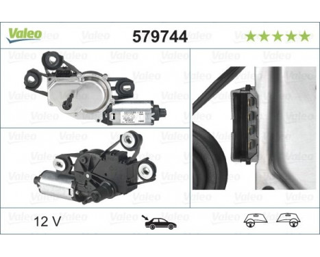 Vindrutetorkarmotor ORIGINAL PART, bild 7