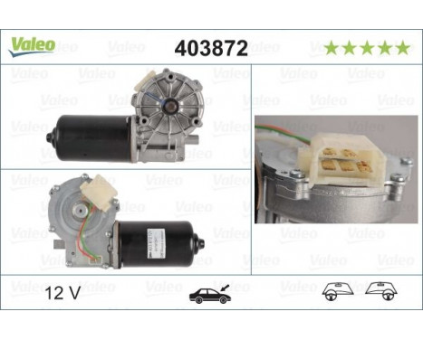 Vindrutetorkarmotor ORIGINAL PART, bild 4