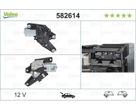 Vindrutetorkarmotor ORIGINAL PART, bild 5