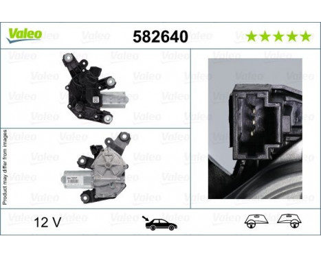 Vindrutetorkarmotor ORIGINAL PART, bild 5