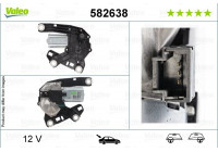 Vindrutetorkarmotor ORIGINAL PART