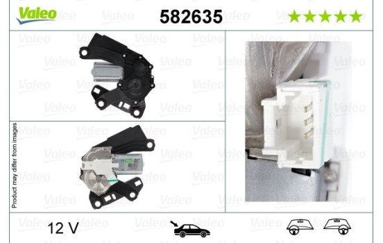 Vindrutetorkarmotor ORIGINAL PART