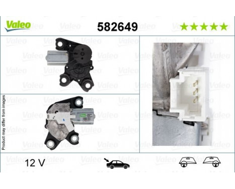 Vindrutetorkarmotor ORIGINAL PART