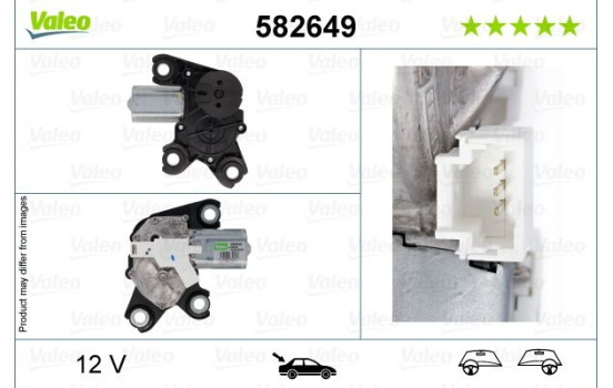 Vindrutetorkarmotor ORIGINAL PART